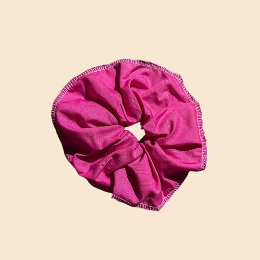 a hair scrunchie