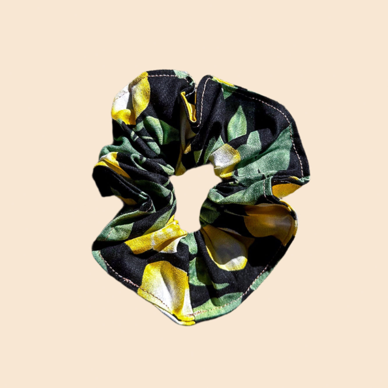 a hair scrunchie