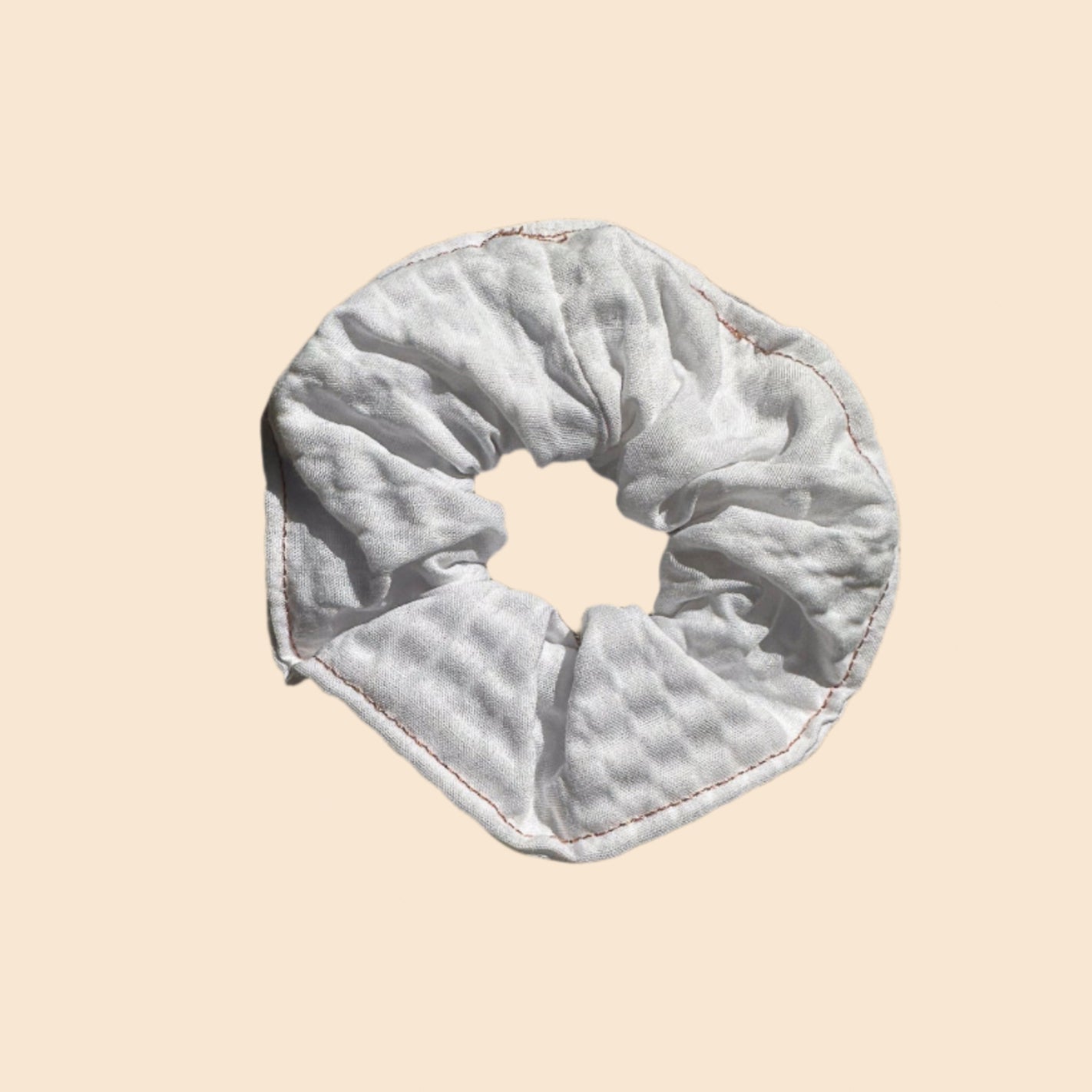 a hair scrunchie