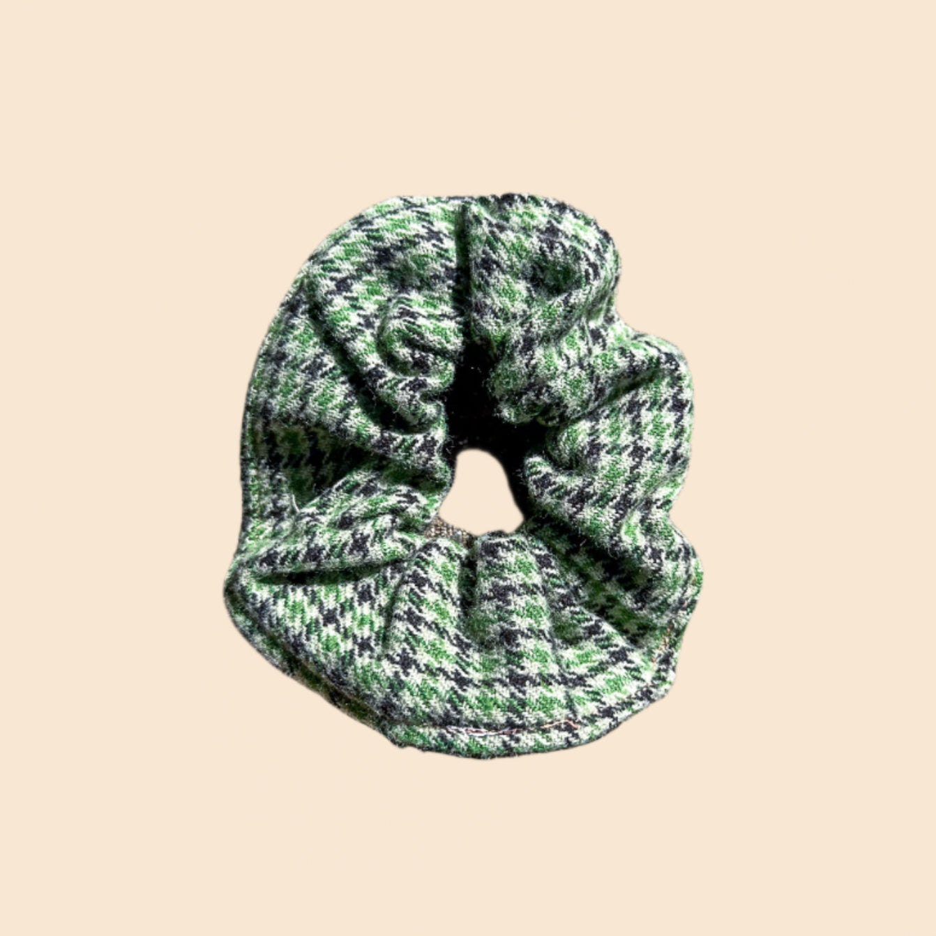 a hair scrunchie
