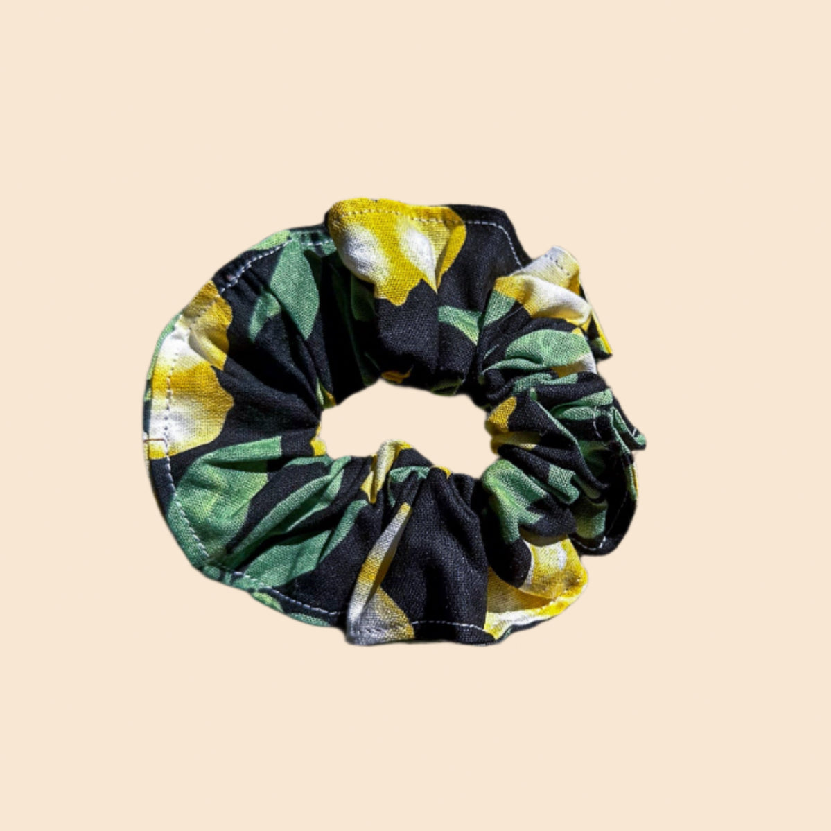 a hair scrunchie