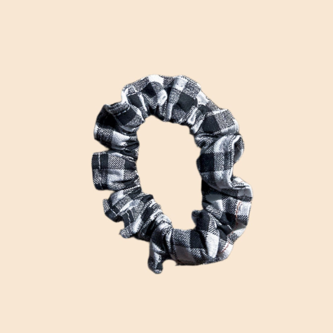 a hair scrunchie
